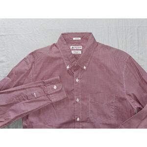 J Crew Thompson Shirtings Slim Fit Long Sleeve Button Front Sport Shirt. Men's M